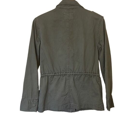 Aeropostale 100% Cotton Drawstring Waist Full Zip Jacket - Picture 7 of 7